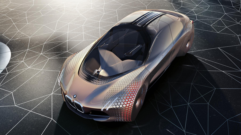 Illustration for article titled BMW's Vision Next 100 Is A Wild Shapeshifter From The 22nd Century